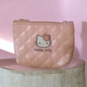 Hello Kitty Blush Quilted Pouch
